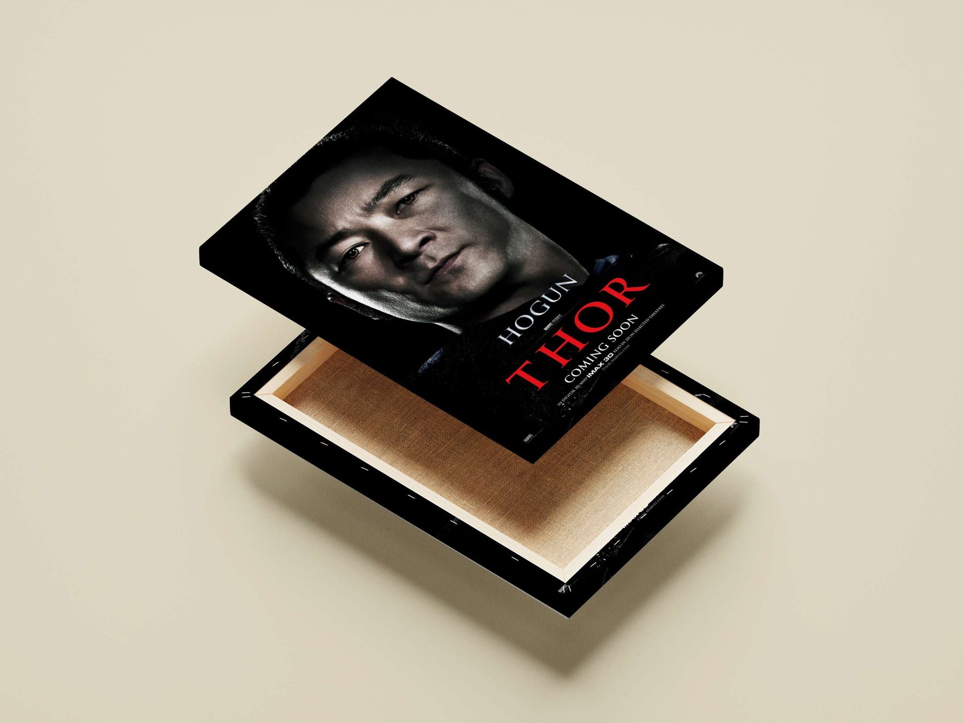 Hogun, a character from the Marvel Cinematic Universe's *Thor* franchise Hogun - Norse Warrior Poster