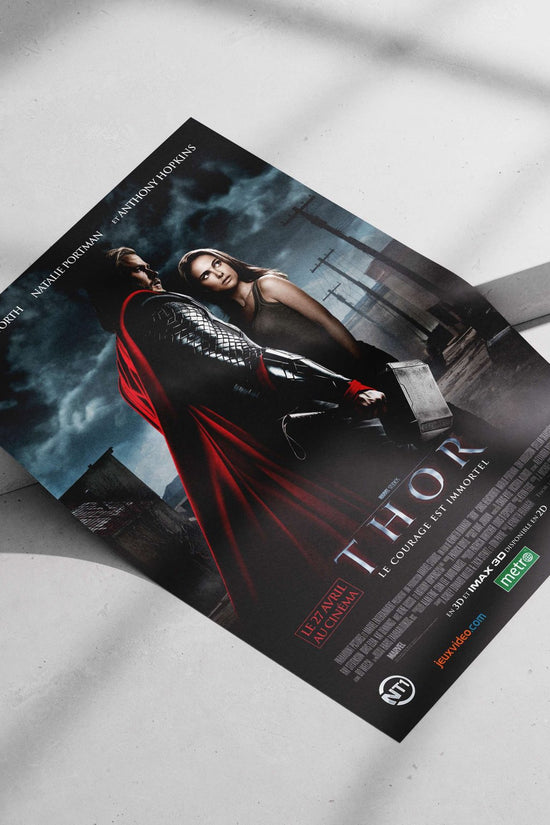 Thor (the Marvel Studios character portrayed by Chris Hemsworth) Thor - God Of Thunder Poster