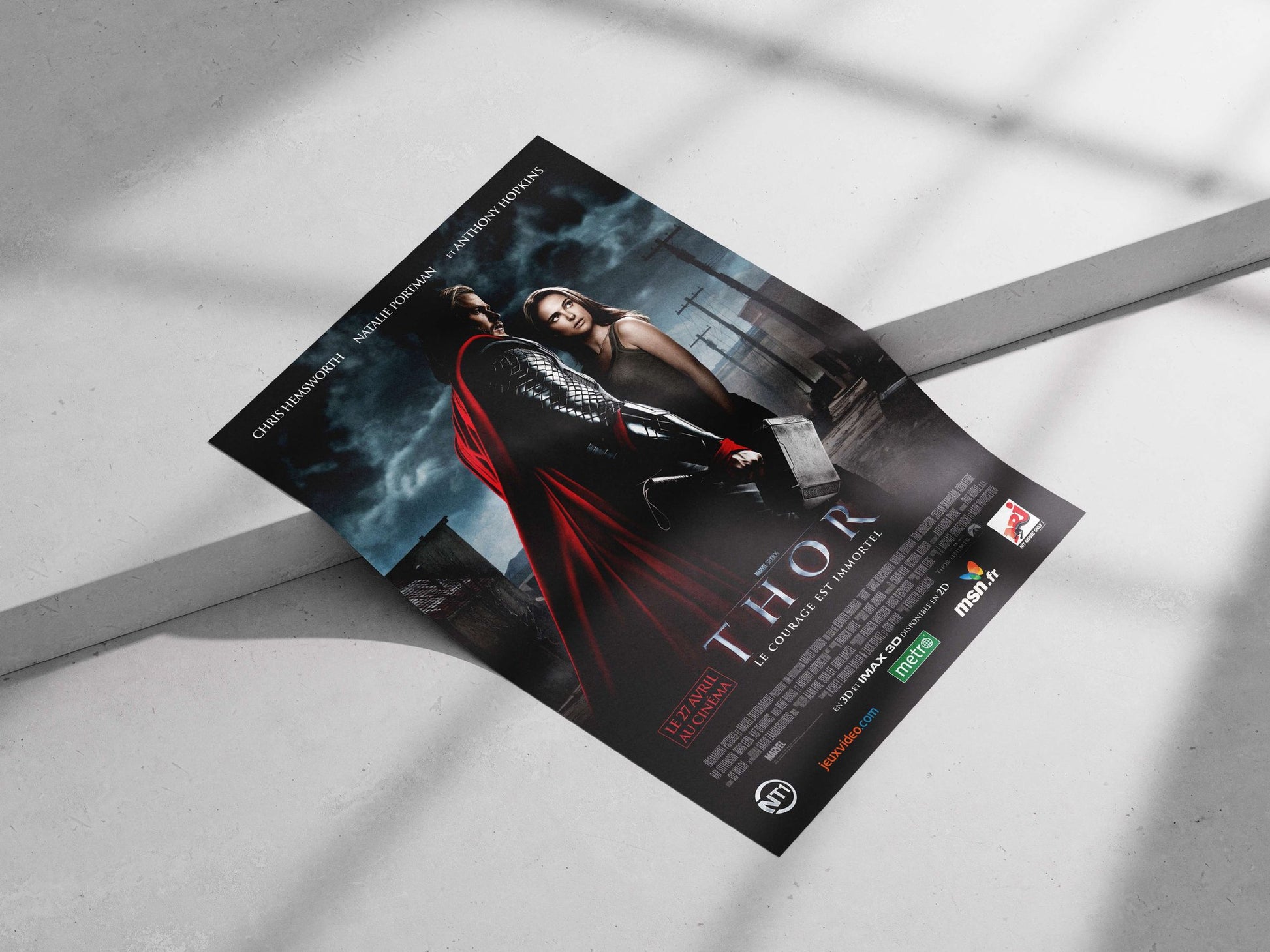 Thor (the Marvel Studios character portrayed by Chris Hemsworth) Thor - God Of Thunder Poster
