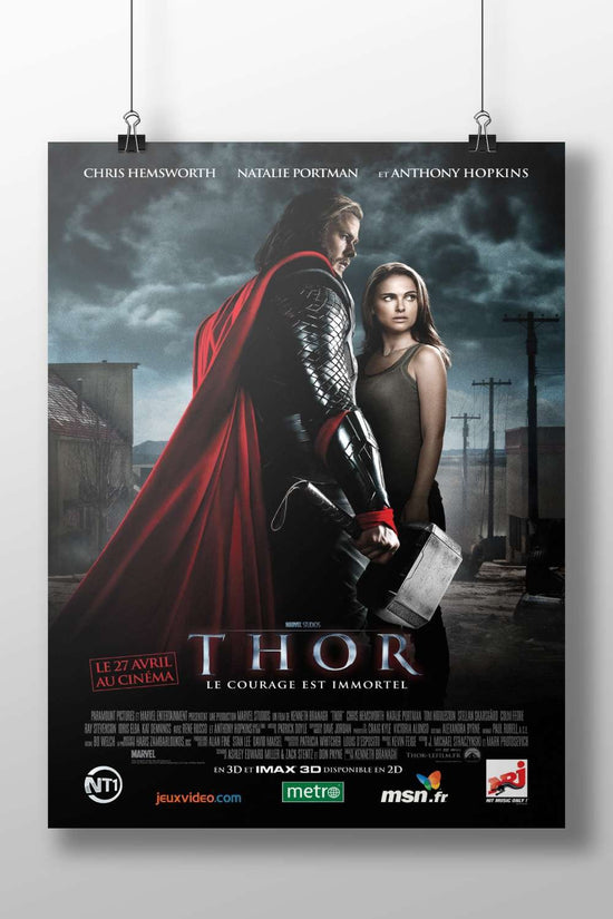 Thor (the Marvel Studios character portrayed by Chris Hemsworth) Thor - God Of Thunder Poster