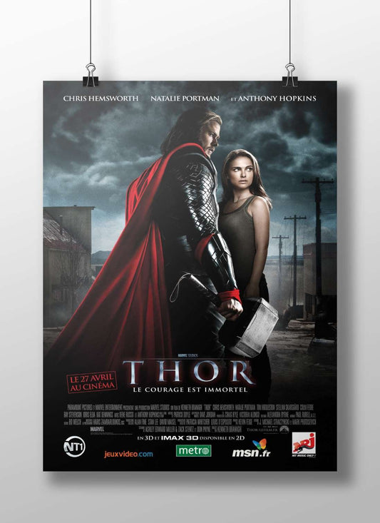 Thor (the Marvel Studios character portrayed by Chris Hemsworth) Thor - God Of Thunder Poster
