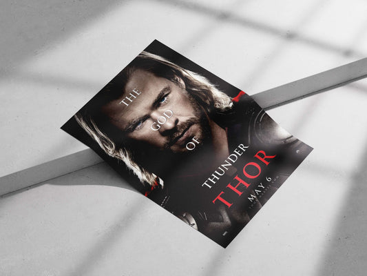 Thor (the Norse deity character from Marvel's Thor franchise) Thor - Norse Myth Hero Poster
