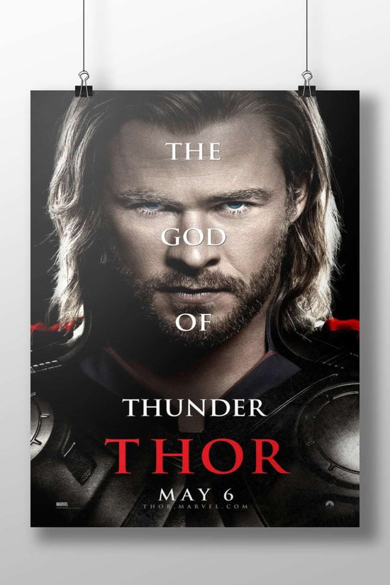 Thor (the Norse deity character from Marvel's Thor franchise) Thor - Norse Myth Hero Poster