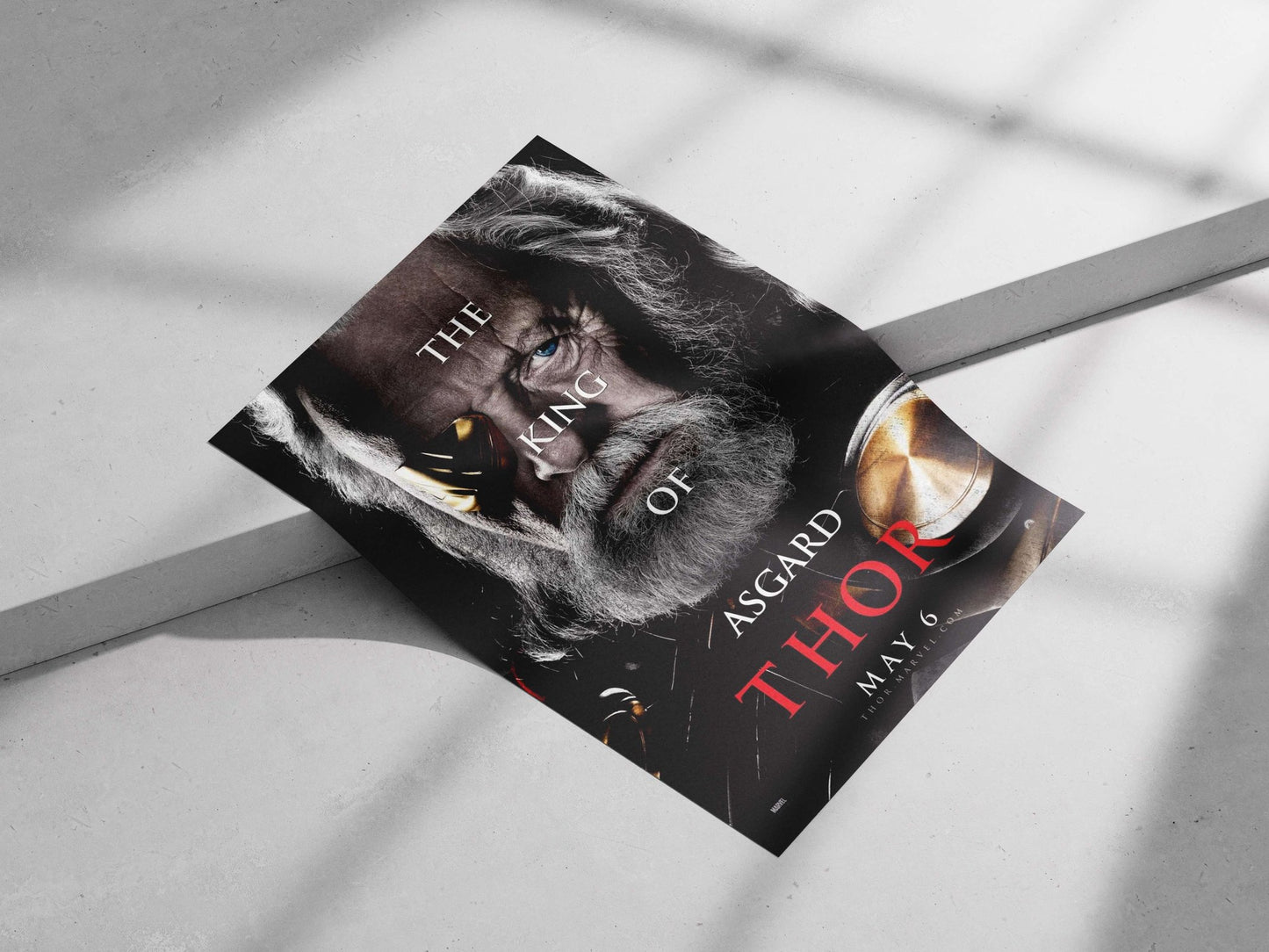 Thor (the deity/character from Marvel's Thor franchise, confirmed by "THOR.MARVEL" text) Thor - God Of