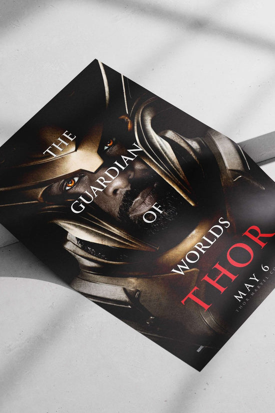 Thor (Marvel's deity, from the "Thor" franchise) Thor - Norse God Poster
