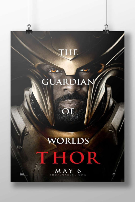 Thor (Marvel's deity, from the "Thor" franchise) Thor - Norse God Poster