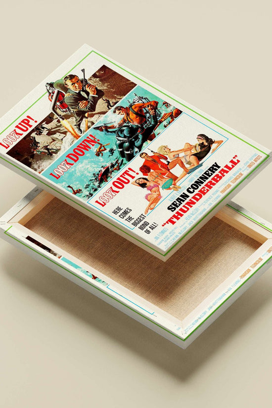 The film "Thunderball" from the James Bond franchise starring Sean Connery. Thunderball - Secret Agent
