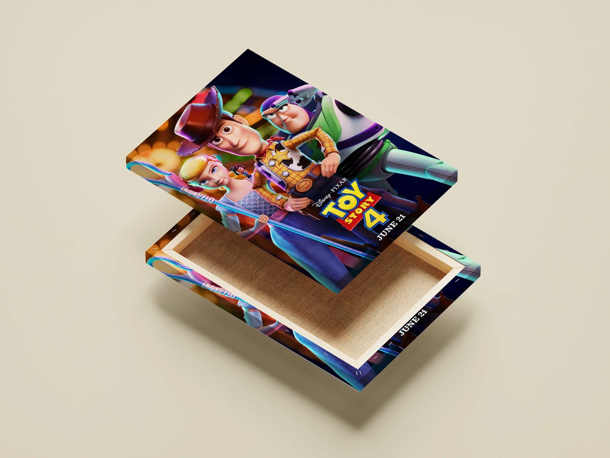 Woody, Buzz Lightyear, and Bo Peep from Disney•Pixar's "Toy Story 4" Woody, Buzz & Bo