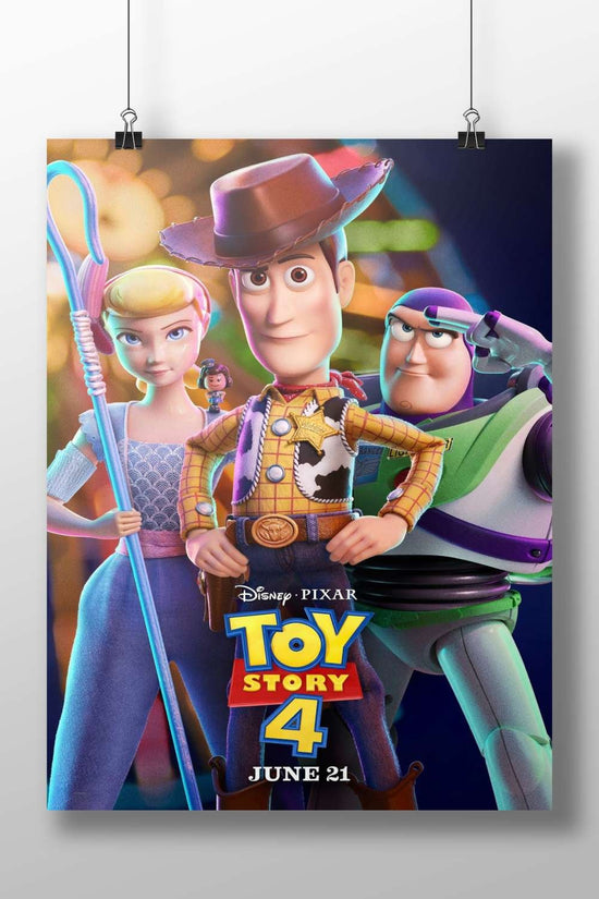 Woody, Buzz Lightyear, and Bo Peep from Disney•Pixar's "Toy Story 4" Woody, Buzz & Bo