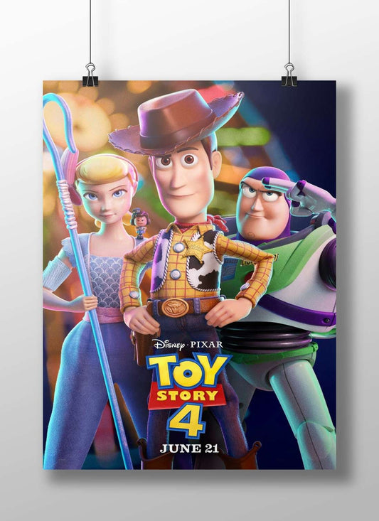 Woody, Buzz Lightyear, and Bo Peep from Disney•Pixar's "Toy Story 4" Woody, Buzz & Bo