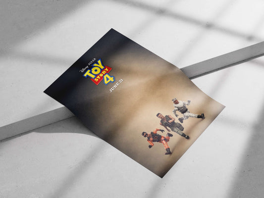 Toy Story 4 (franchise) Woody 4 - Pop Art Poster