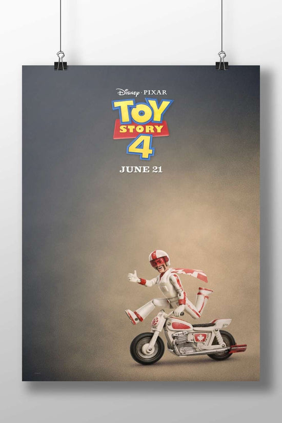 Toy Story 4 (franchise identified via Disney·PIXAR branding and Tesseract OCR evidence "Denep - PIXAR"