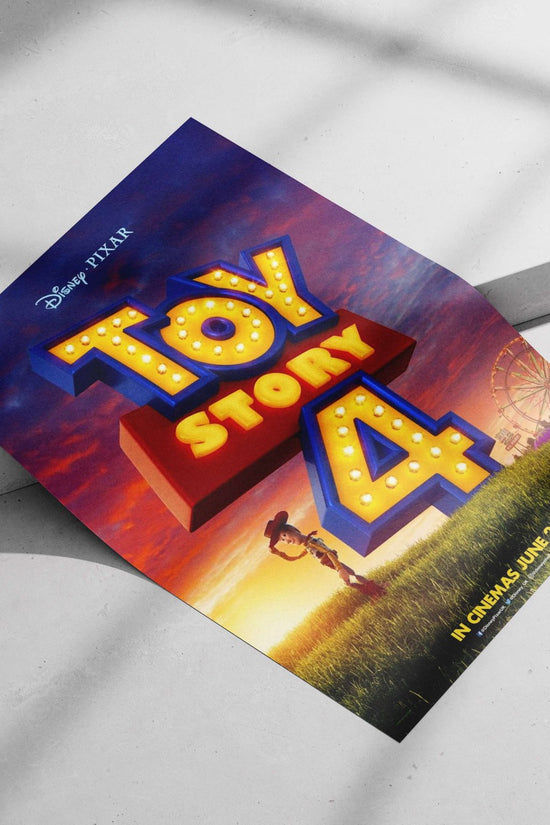 Toy Story 4 (franchise: Toy Story, confirmed via Disney·Pixar as per Tesseract OCR typo). Woody