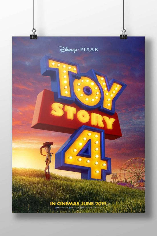 Toy Story 4 (franchise: Toy Story, confirmed via Disney·Pixar as per Tesseract OCR typo). Woody