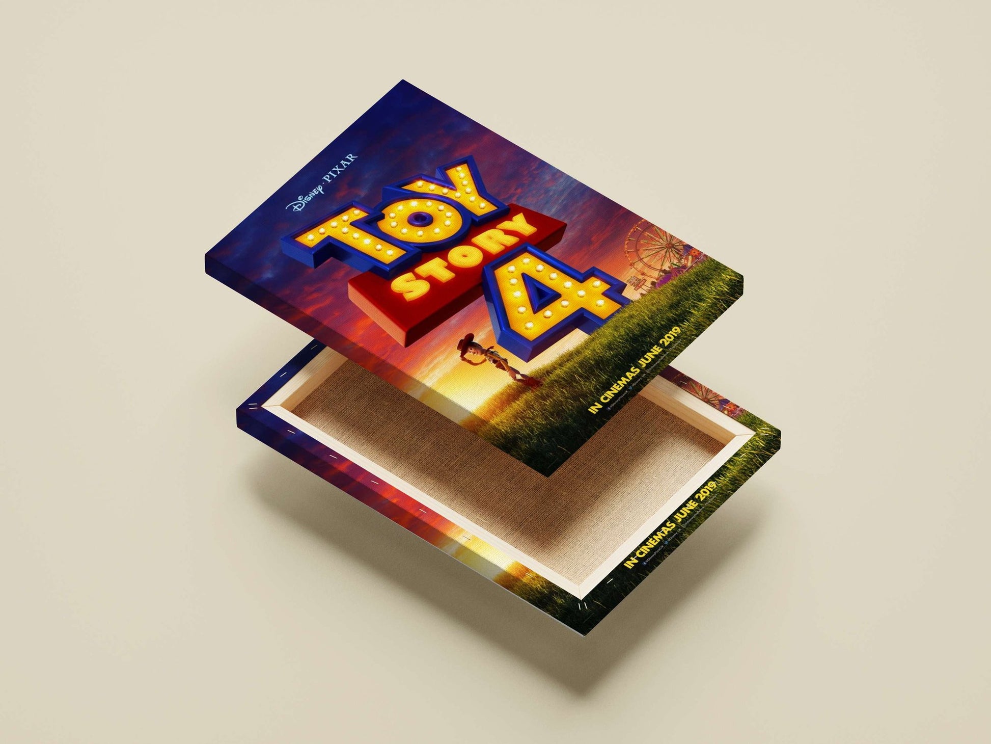 Toy Story 4 (franchise: Toy Story, confirmed via Disney·Pixar as per Tesseract OCR typo). Woody
