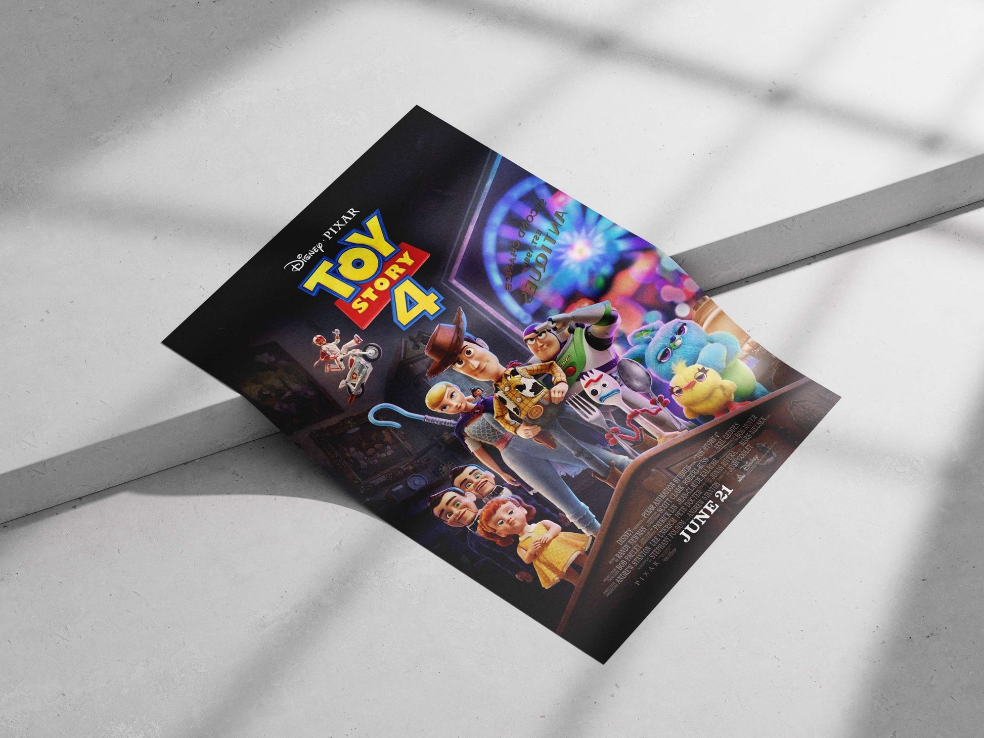 Toy Story 4 (Disney Pixar animated film) Woody'S Last Adventure - Toy Story 4 Poster