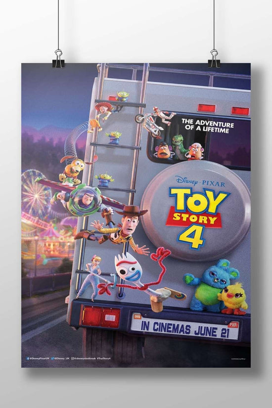 Disney Pixar's Toy Story 4 (franchise) Woody & Buzz - Toy Story 4 Poster