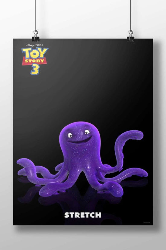 Stretch, a character from Disney Pixar's Toy Story 3. Woody'S Sidekick - Stretch Poster