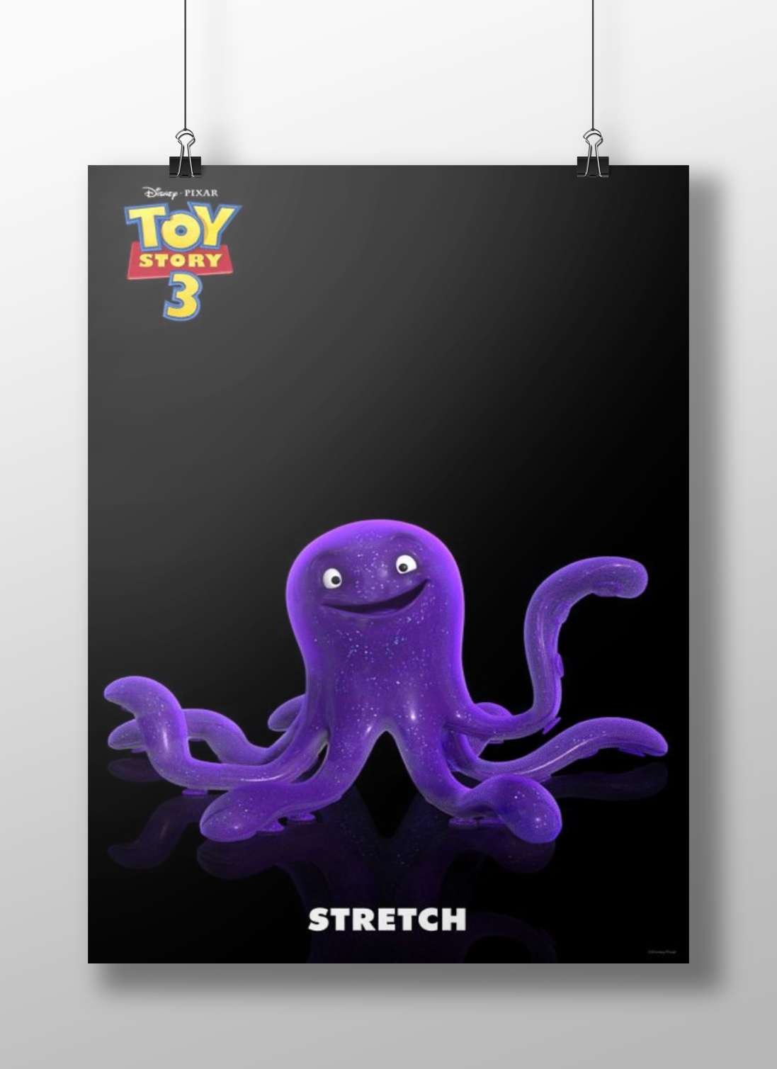 Stretch, a character from Disney Pixar's Toy Story 3. Woody'S Sidekick - Stretch Poster
