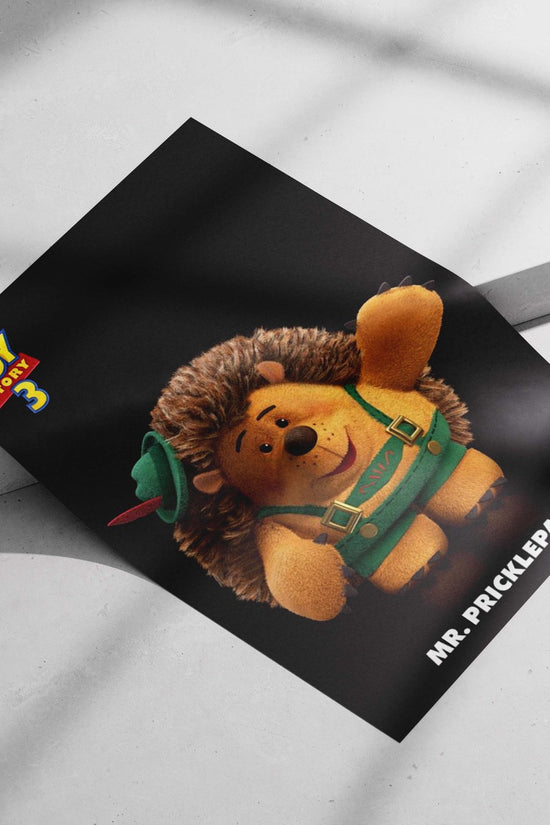 Mr. Pricklepants from Toy Story 3. Woody & Mr. Pricklepants Friendship Poster