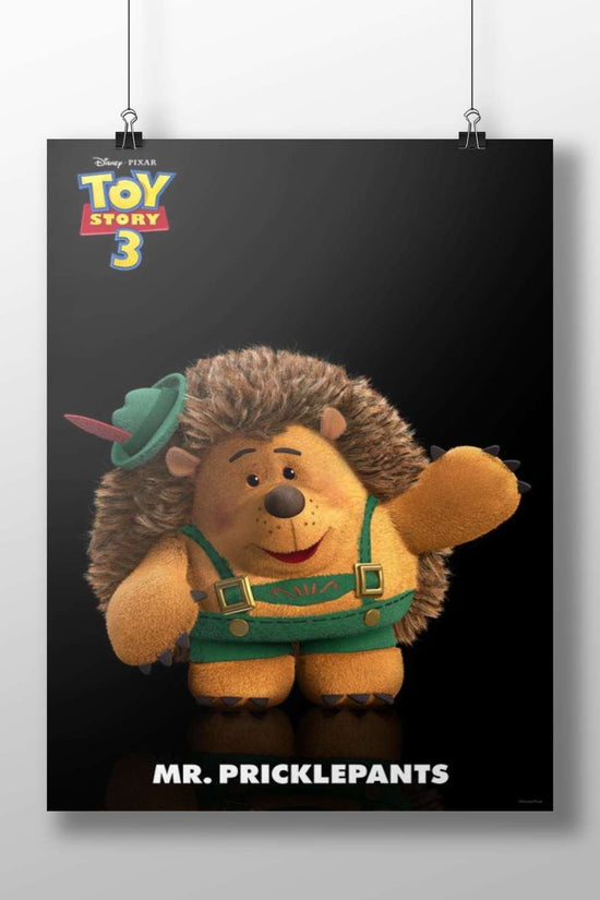 Mr. Pricklepants from Toy Story 3. Woody & Mr. Pricklepants Friendship Poster