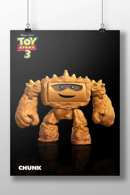Chunk, a character from Disney Pixar's Toy Story 3 Woody And Chunk - Childhood Memories