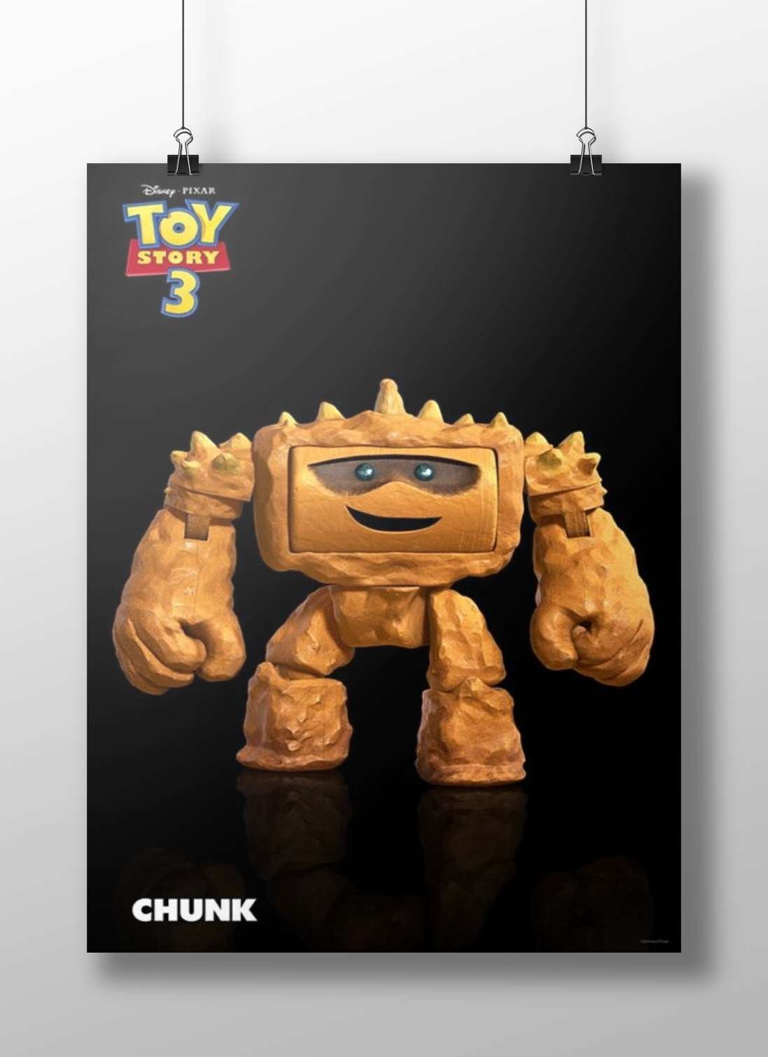 Chunk, a character from Disney Pixar's Toy Story 3 Woody And Chunk - Childhood Memories
