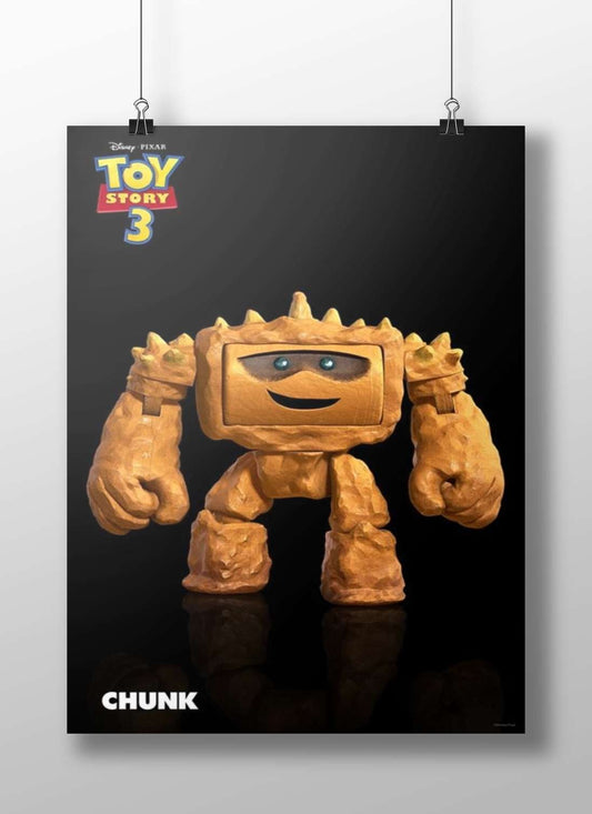 Chunk, a character from Disney Pixar's Toy Story 3 Woody And Chunk - Childhood Memories