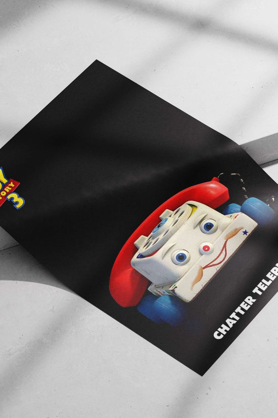 Chatter Telephone from Toy Story 3 Woody And Friends - Classic Toy Story Poster