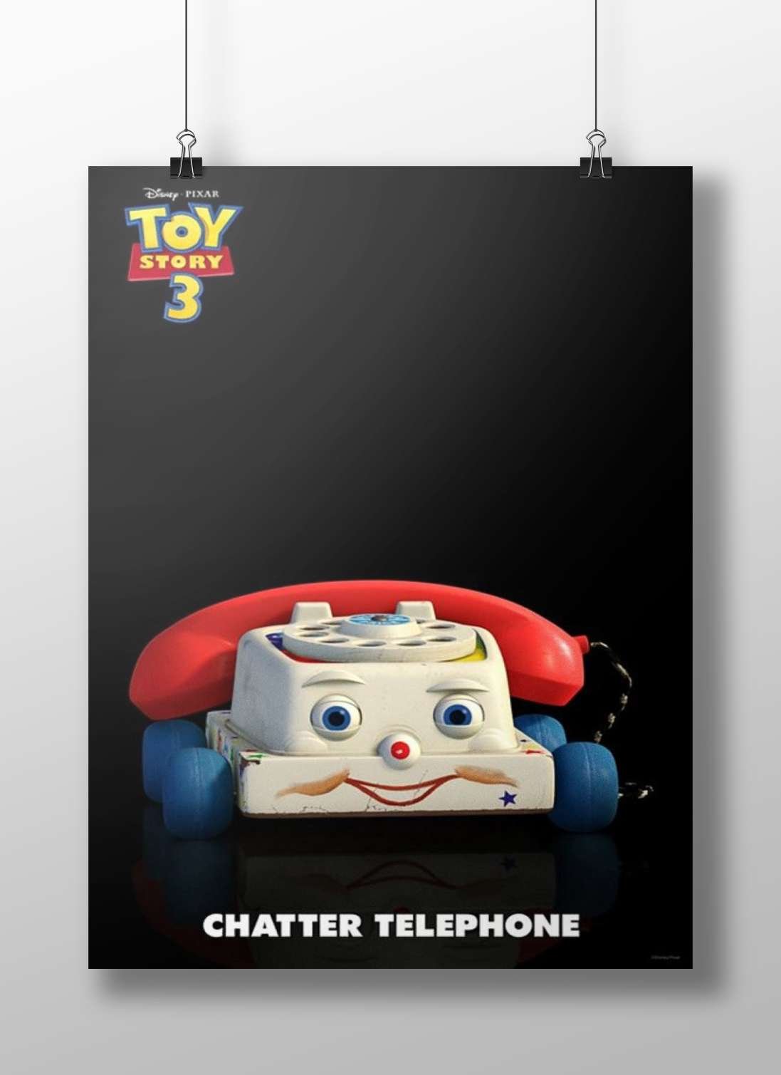 Chatter Telephone from Toy Story 3 Woody And Friends - Classic Toy Story Poster
