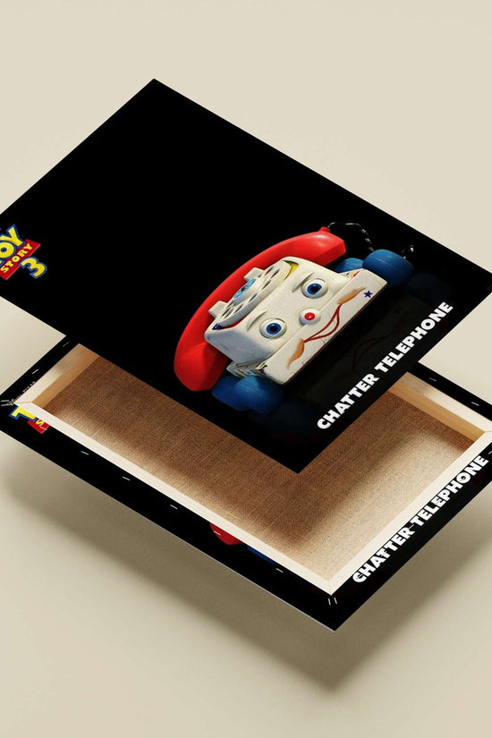 Chatter Telephone from Toy Story 3 Woody And Friends - Classic Toy Story Poster