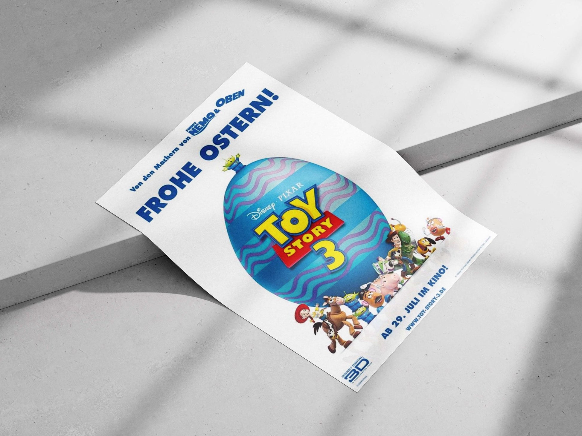 Toy Story 3 Woody & Buzz - Childhood Memories Poster