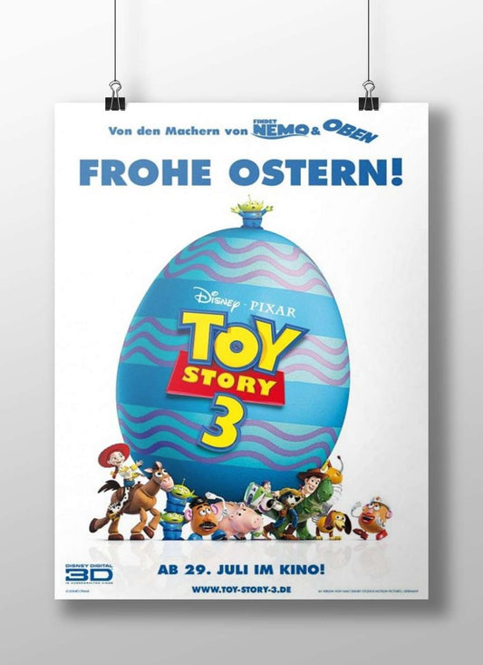 Toy Story 3 Woody & Buzz - Childhood Memories Poster