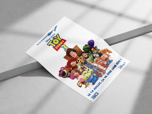 Toy Story 3 (franchise/motion picture) Woody & Friends - Classic Toy Story 3 Poster