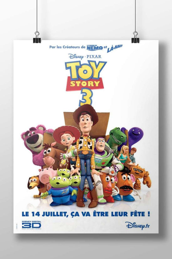 Toy Story 3 (franchise/motion picture) Woody & Friends - Classic Toy Story 3 Poster