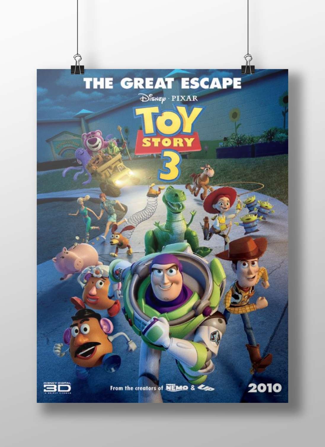 Toy Story 3 Woody And Friends - Heartwarming Toy Story Poster