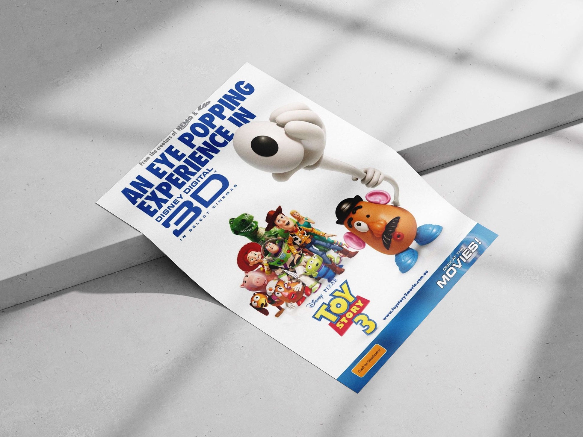 Toy Story 3 Woody - Classic Toy Story Poster