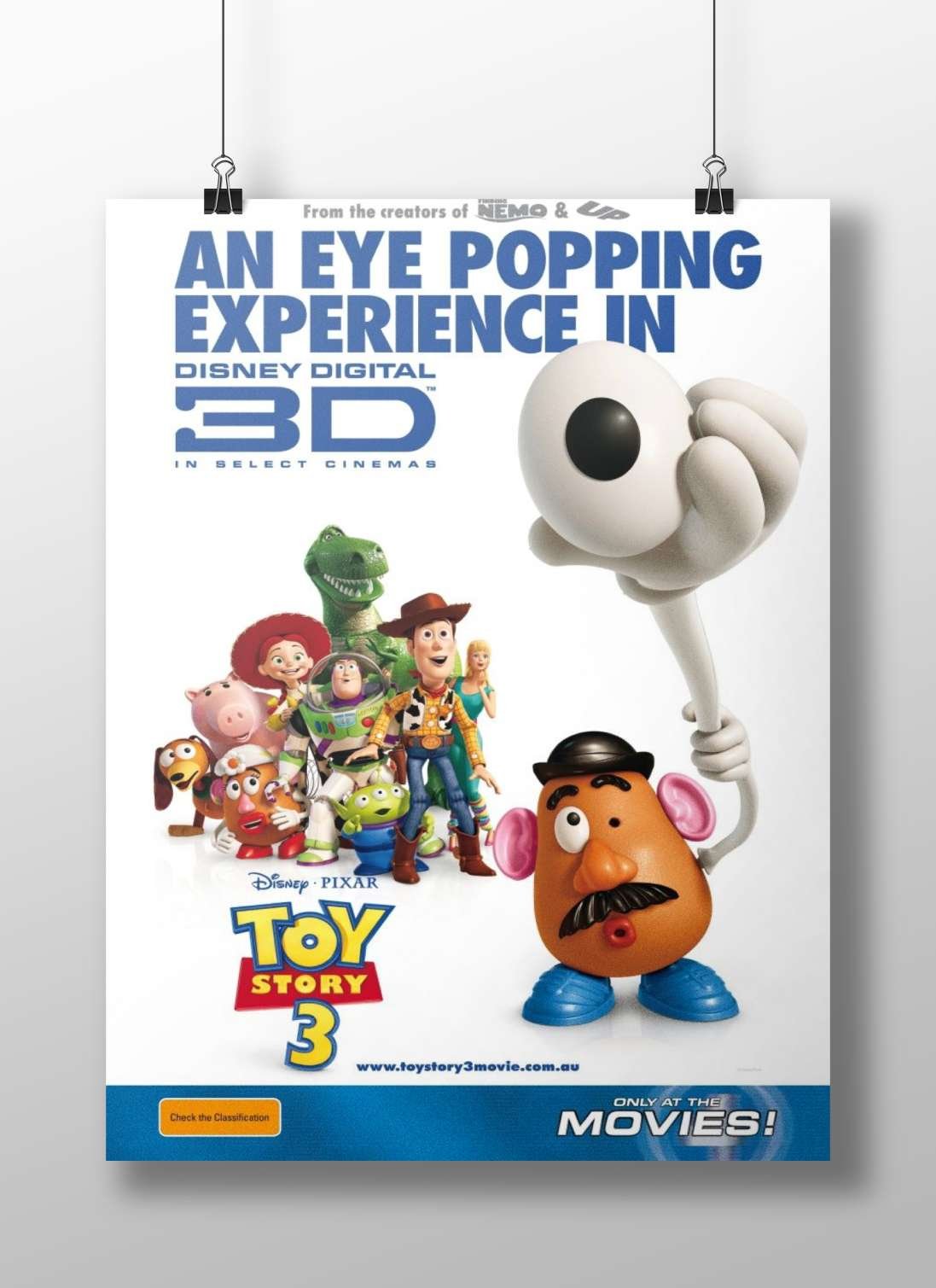 Toy Story 3 Woody - Classic Toy Story Poster