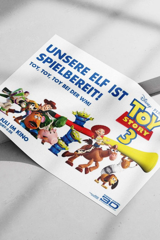 Toy Story 3 (Pixar franchise) Woody - Classic Toy Pop Art Poster