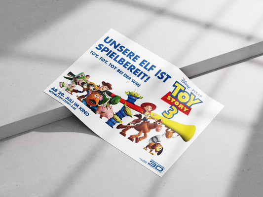 Toy Story 3 (Pixar franchise) Woody - Classic Toy Pop Art Poster
