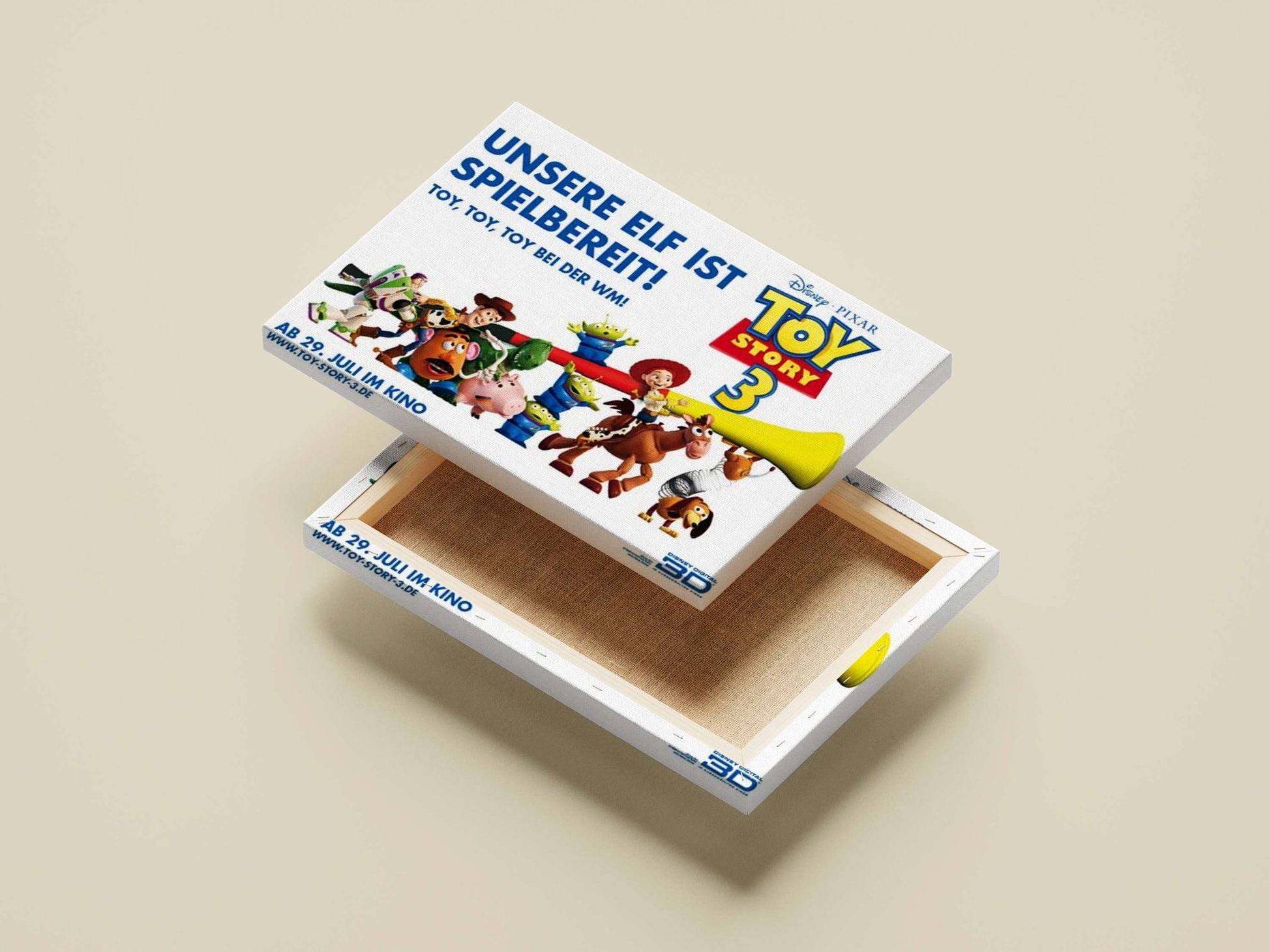 Toy Story 3 (Pixar franchise) Woody - Classic Toy Pop Art Poster