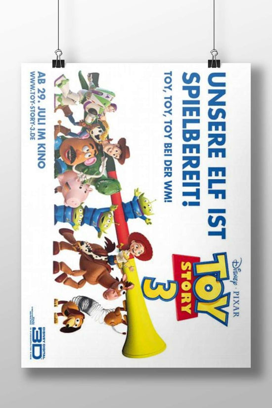 Toy Story 3 (Pixar franchise) Woody - Classic Toy Pop Art Poster
