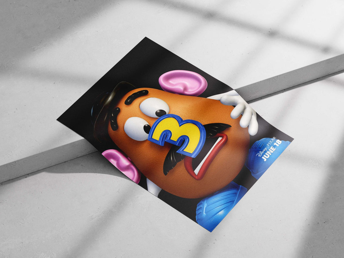 Mr. Potato Head (Toy Story franchise) Woody & Mr. P - Toy Story Icon Poster