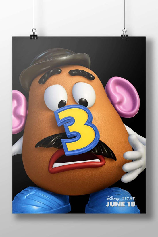 Mr. Potato Head (Toy Story franchise) Woody & Mr. P - Toy Story Icon Poster