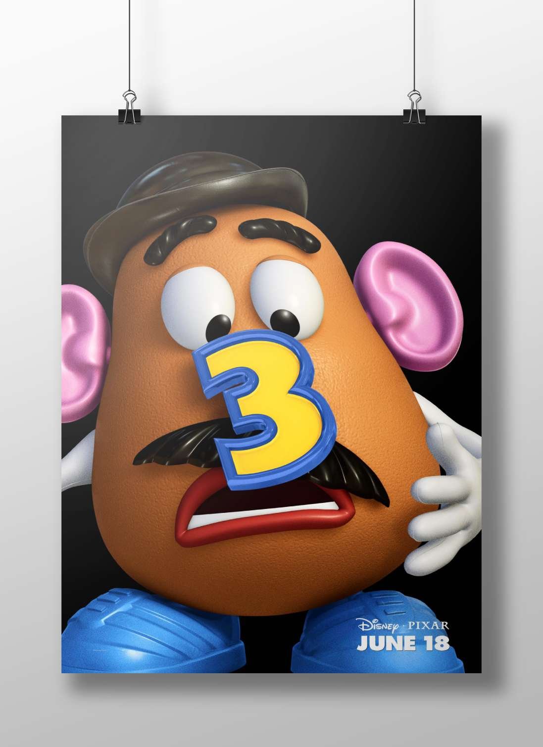 Mr. Potato Head (Toy Story franchise) Woody & Mr. P - Toy Story Icon Poster