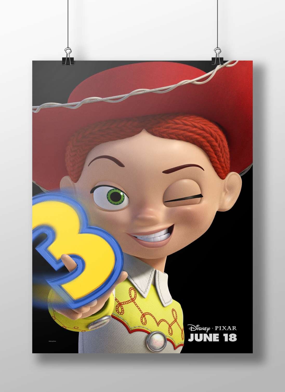 Woody (character from Disney/Pixar's Toy Story franchise) Woody - Classic Pixar Poster