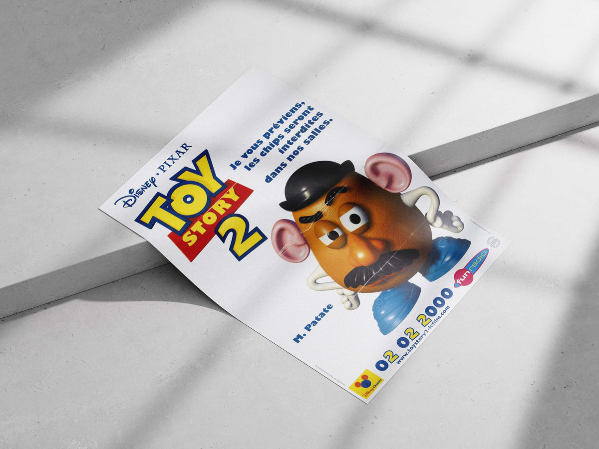 Mr. Potato Head (M. Patate) from the Toy Story 2 franchise. Woody & Friends -