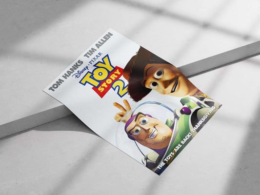 The Toy Story 2 animated film by Disney·Pixar, confirmed by OCR evidence of "Disney·PIXAR" and