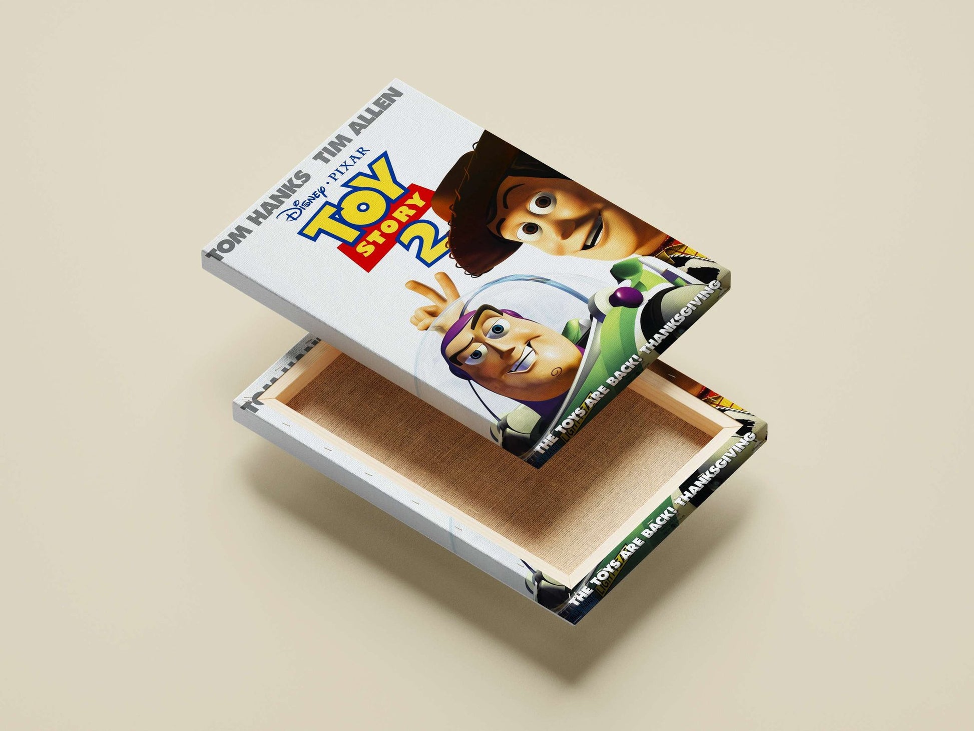 The Toy Story 2 animated film by Disney·Pixar, confirmed by OCR evidence of "Disney·PIXAR" and