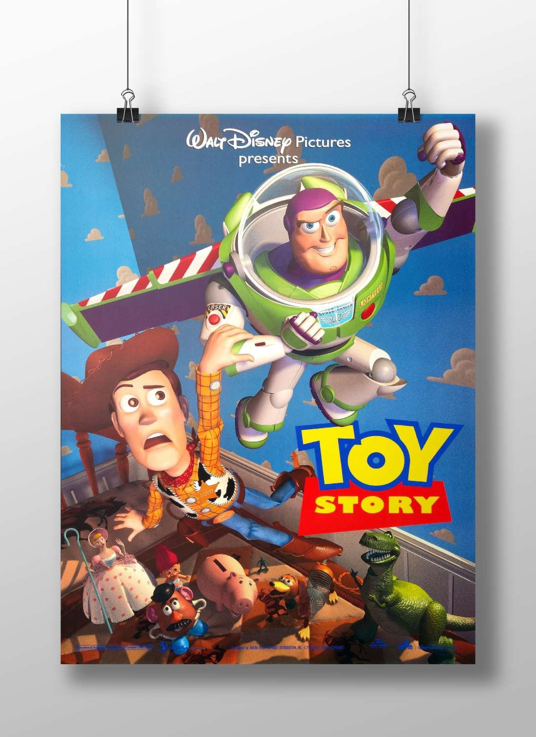 Toy Story (franchise from Walt Disney Pictures, confirmed by OCR text "Pictures" in "Walt Disney